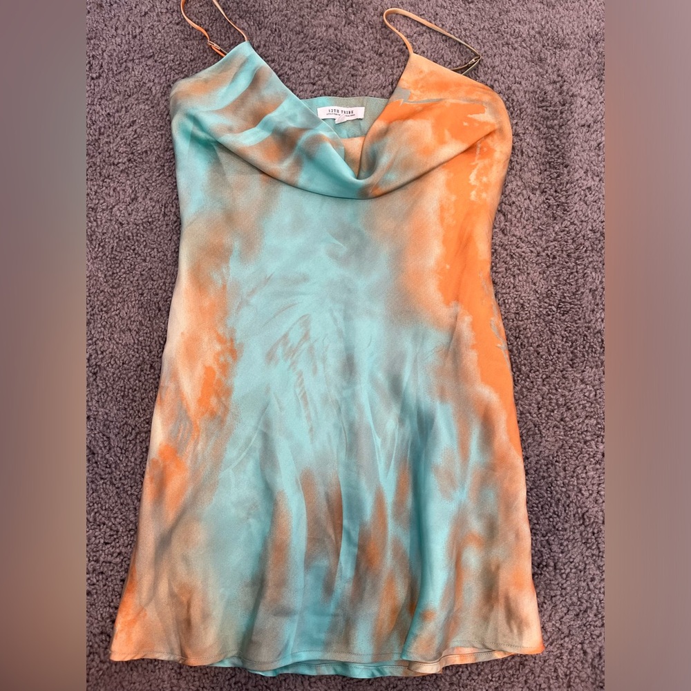 Satin dress
